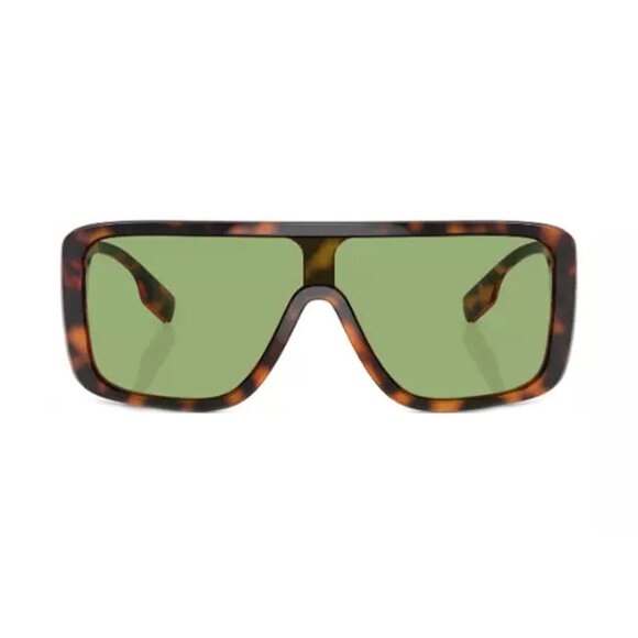 NEW BURBERRY MEN SUNGLASSES BURBERRY BE4401U 3002/2  DARK HAVANA/GREEN EYEWEAR - Picture 2 of 3